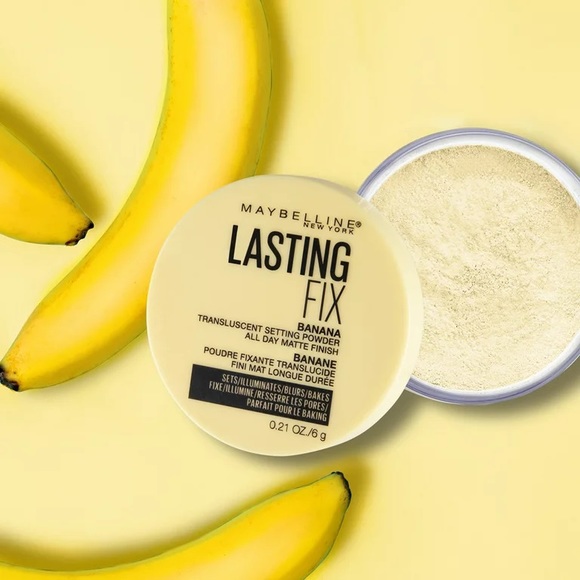 Maybelline Lasting Fix Banana Powder, Loose Setting Powder Makeup, Banana - Picture 6 of 10